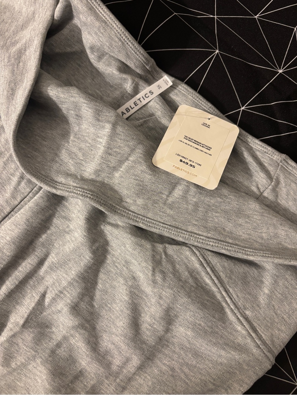 Fabletics Light Gray Leggings